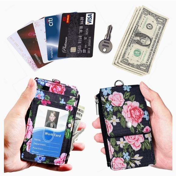 Fkora Badge Holder with Zipper - Picture 11 of 15